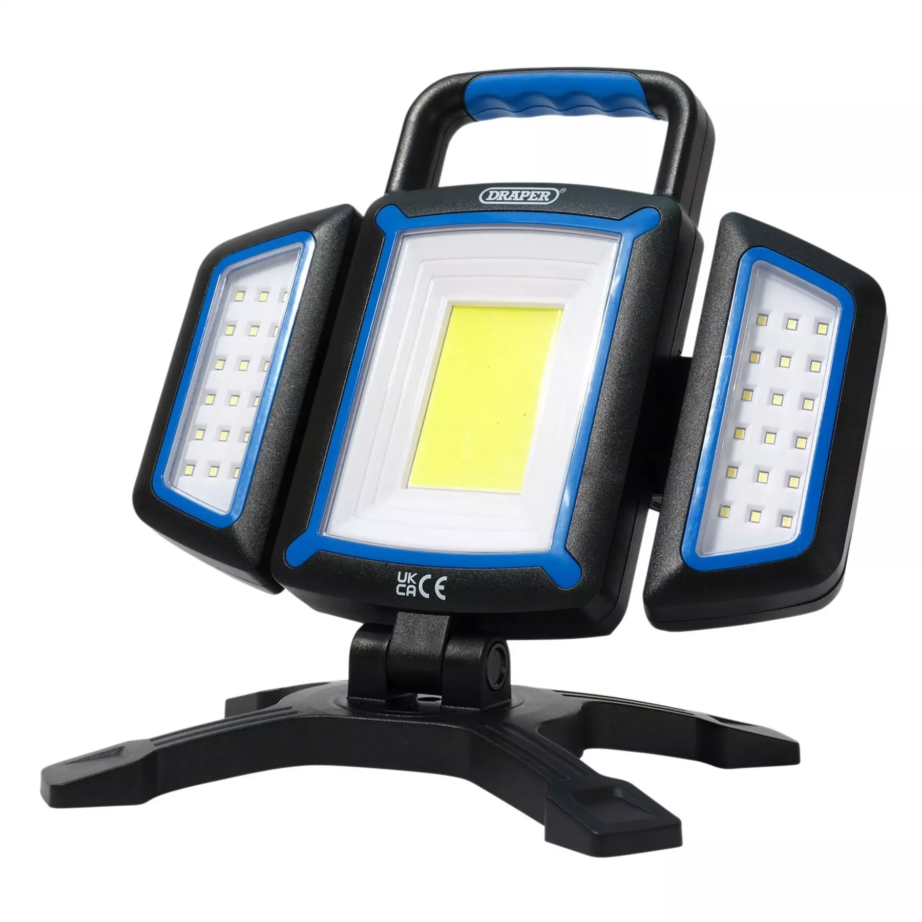 Draper COB SMD Rechargeable Work Light and Powerbank 18W 2000 Lumens USB-C Cable Supplied 23848