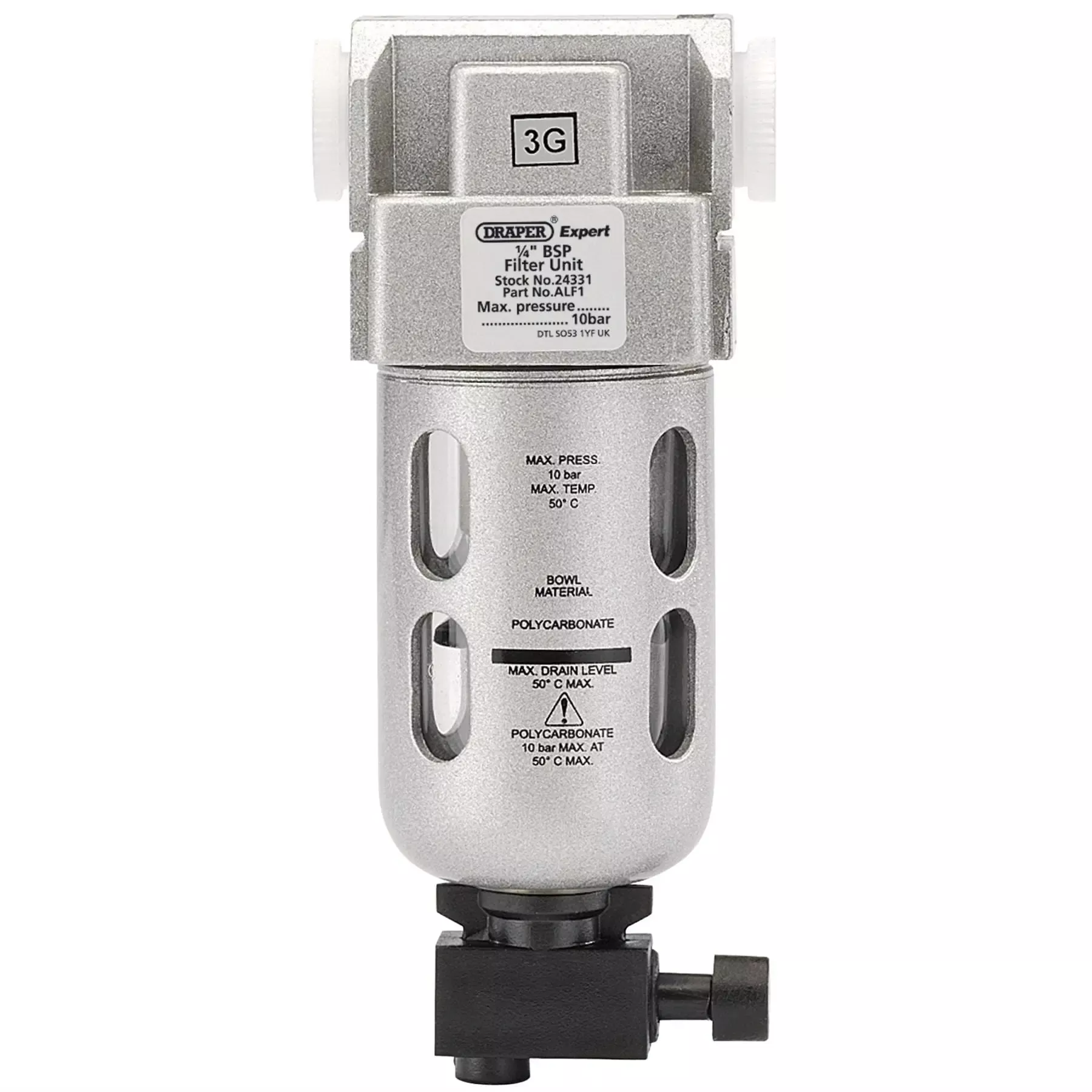 Draper Expert 1/4" BSP Filter Unit 24331