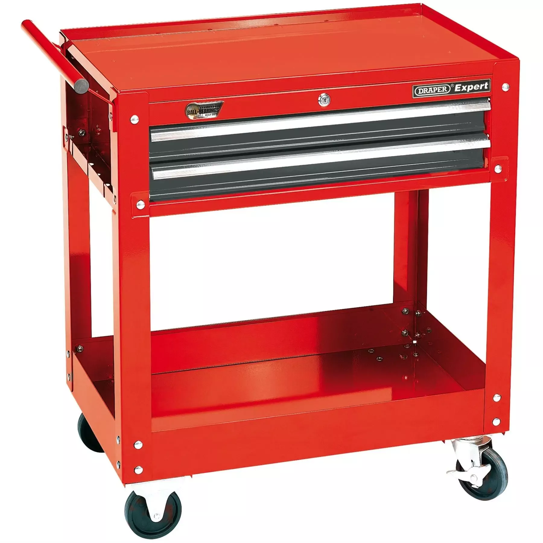 Draper Expert 2 Tier Tool Trolley with Two Drawers 07635