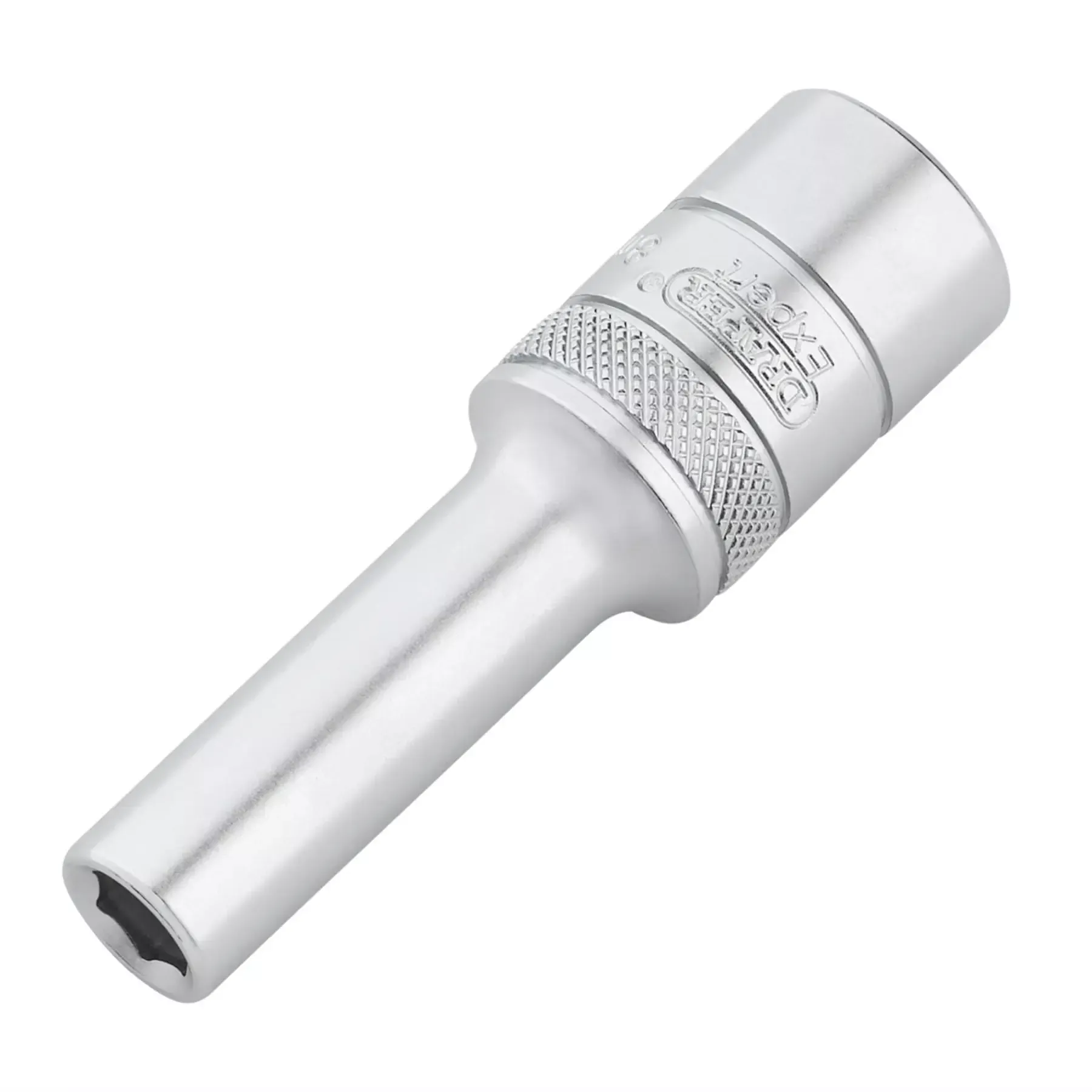 Draper Expert Metric Deep Socket 1/2" Sq. Dr. Micro Satin Chrome 8mm 22428