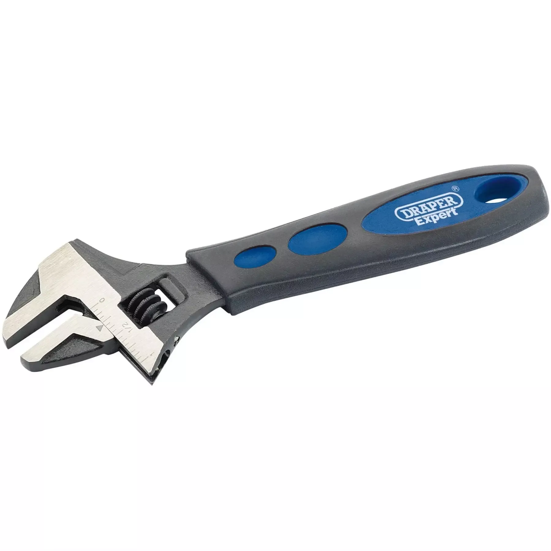 Draper Expert Soft Grip Crescent-Type Adjustable Wrench 150mm 19mm 24893