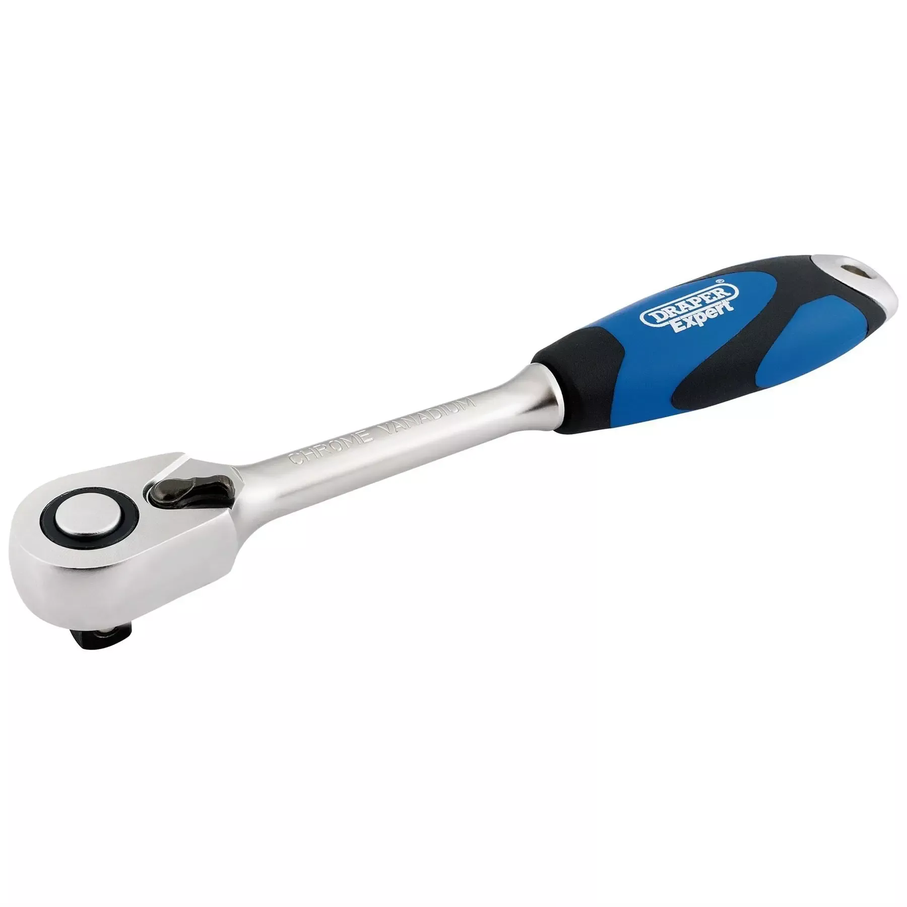 Draper Expert Soft Grip Reversible Ratchet 1/2" Sq. Dr. 72 Tooth 26504