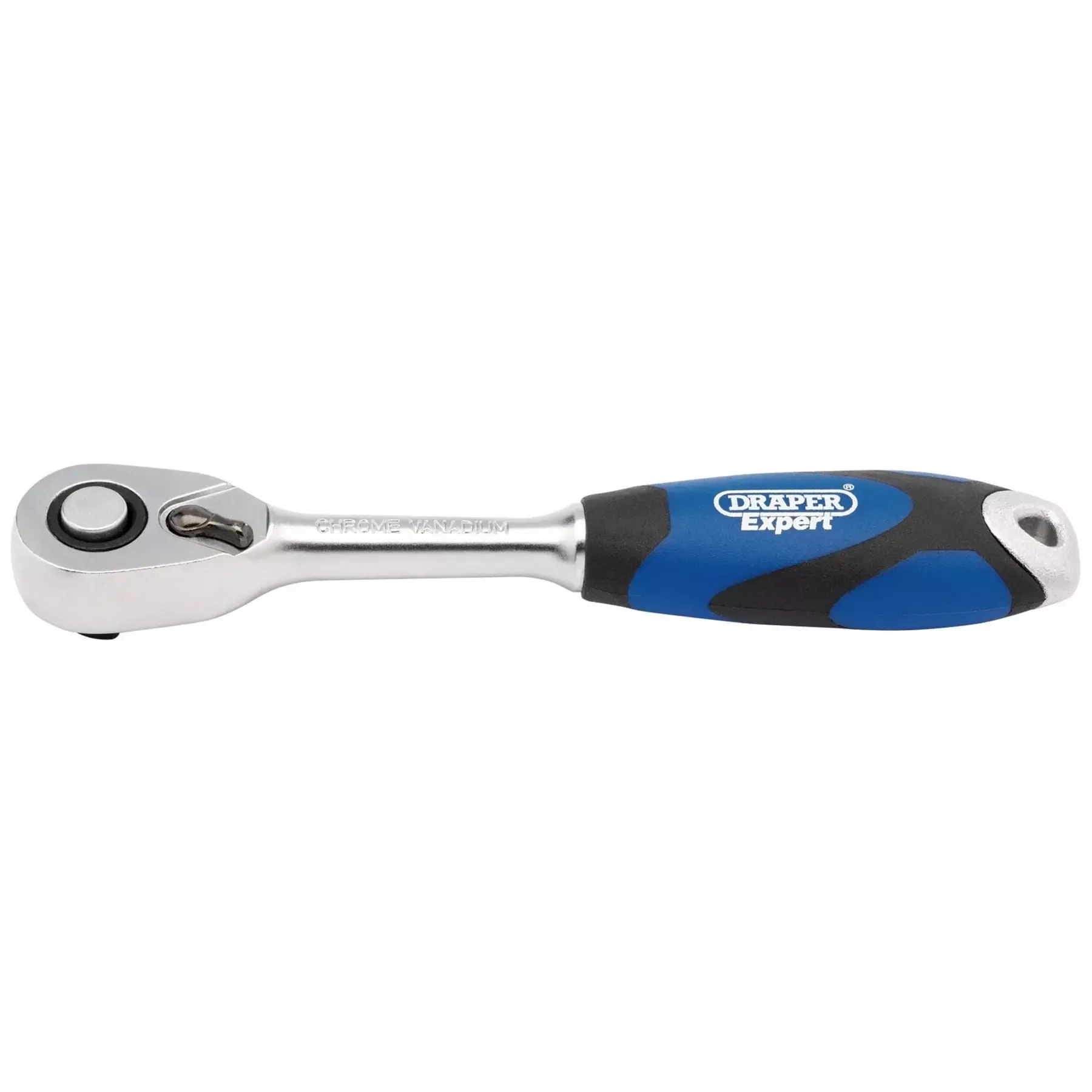 Draper Expert Soft Grip Reversible Ratchet 1/4" Sq. Dr. 72 Tooth 26502
