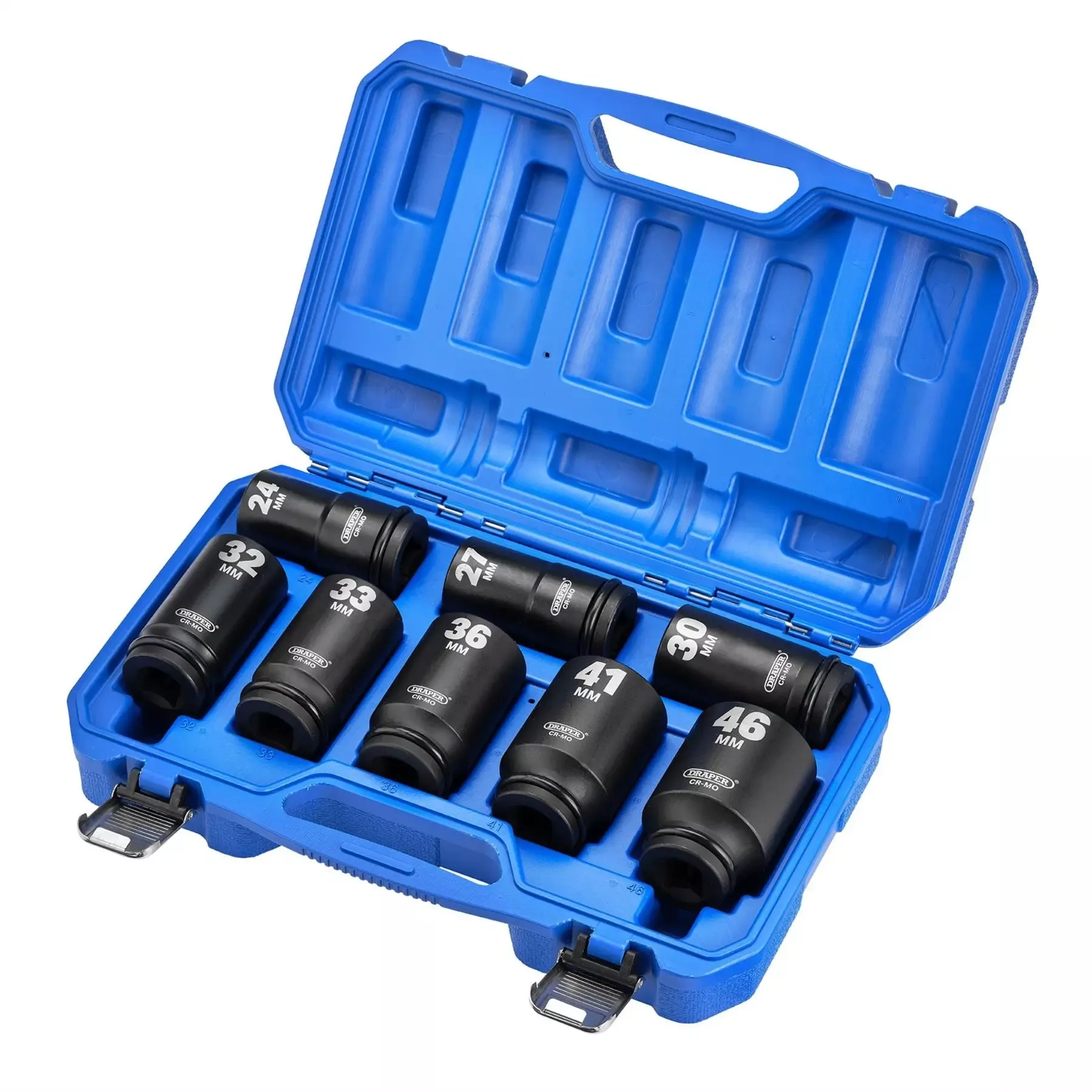 Draper HI-TORQ Metric Deep Impact Socket Set 3/4" Sq. Dr. (8 Piece) 20208