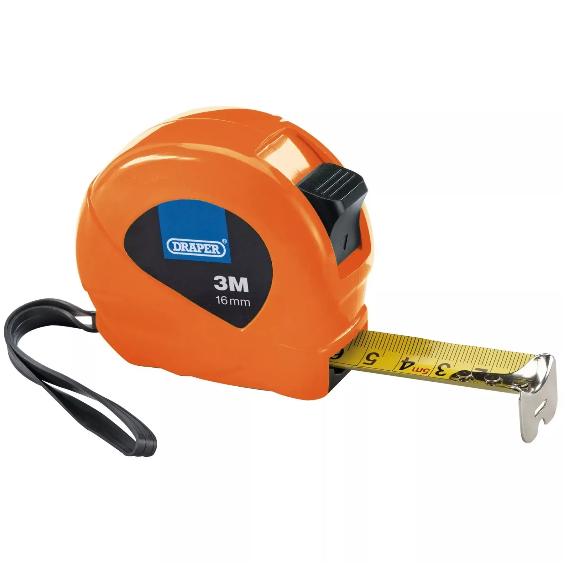 Draper Measuring Tapes 3m/10ft x 16mm 3 Colours (Dispenser of 12) 82435