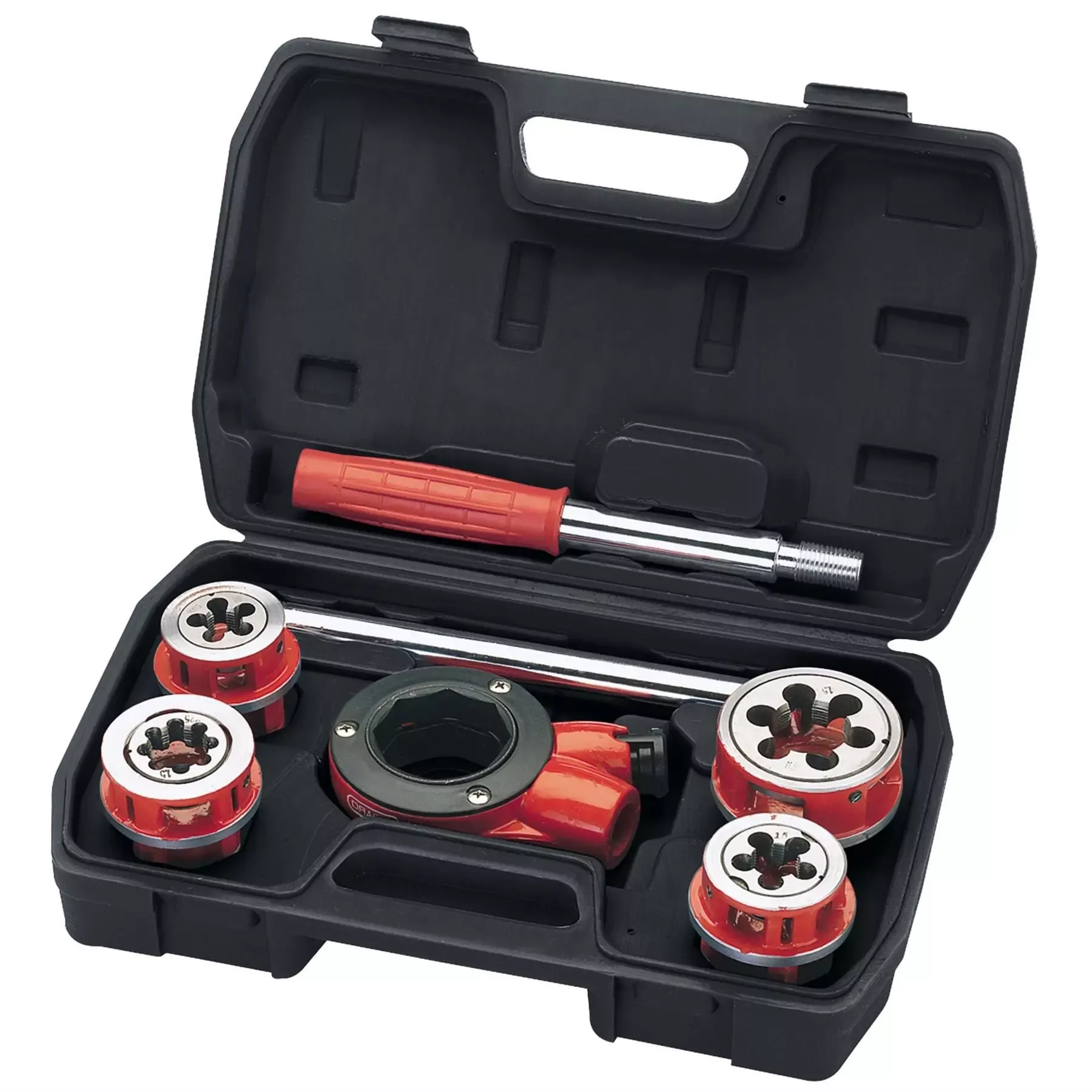 Draper Metric Ratchet Pipe Threading Kit (7 Piece) 22496