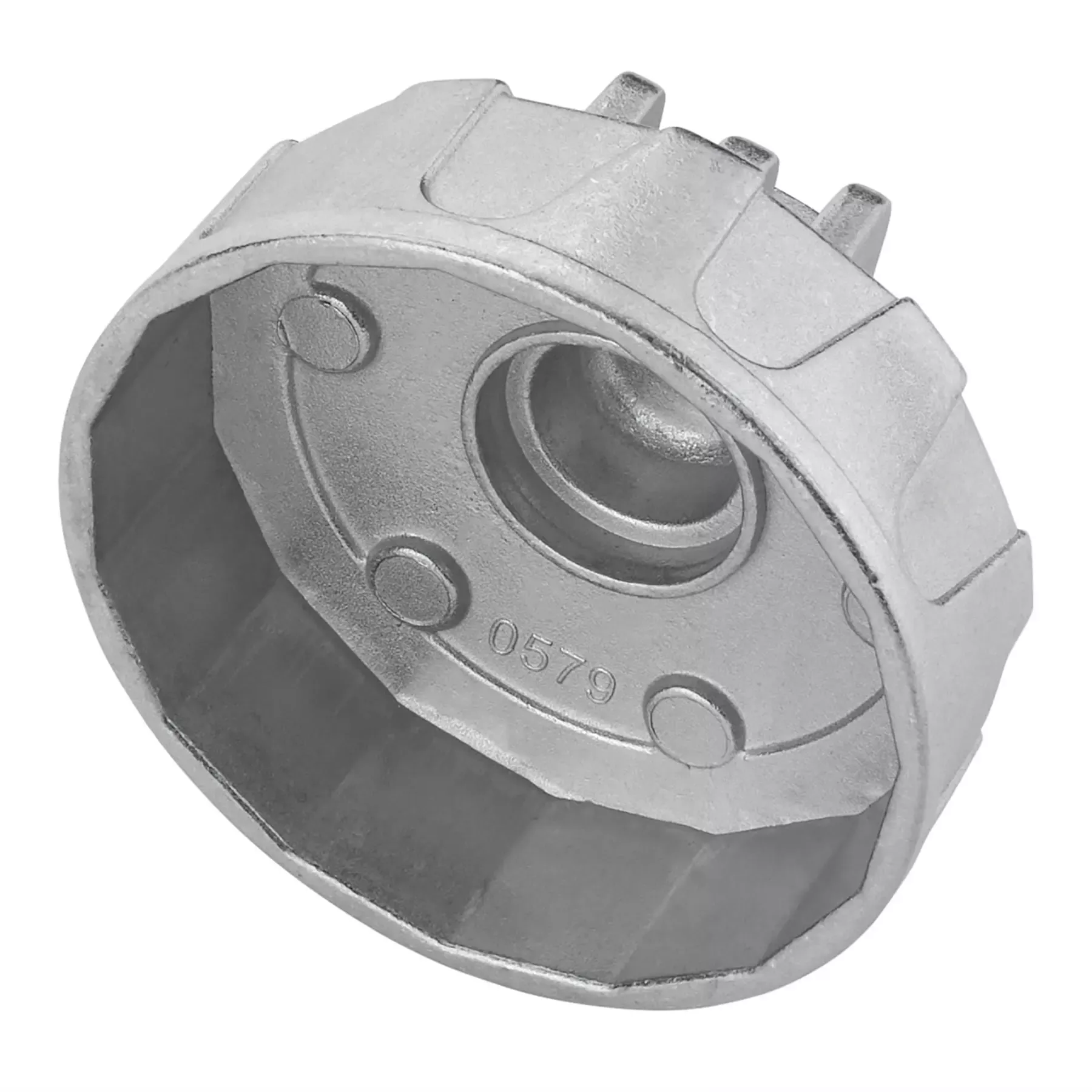 Draper Oil Filter Wrench 3/8" Sq. Dr. 79mm/15 Flutes 27750