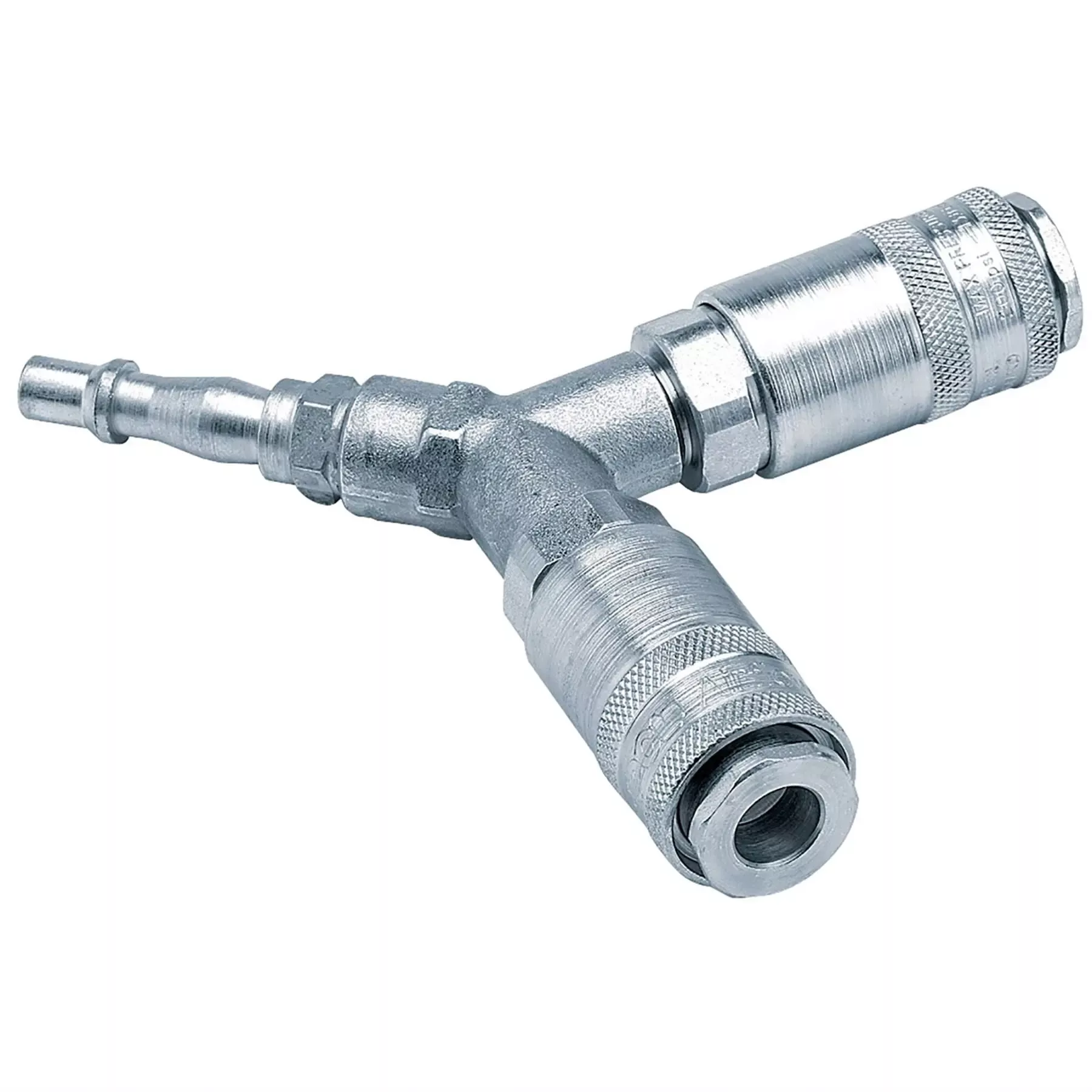 Draper PCL Twin Standard Coupling 2 x Male Couplings 1 x Tailpiece (Sold Loose) 25813