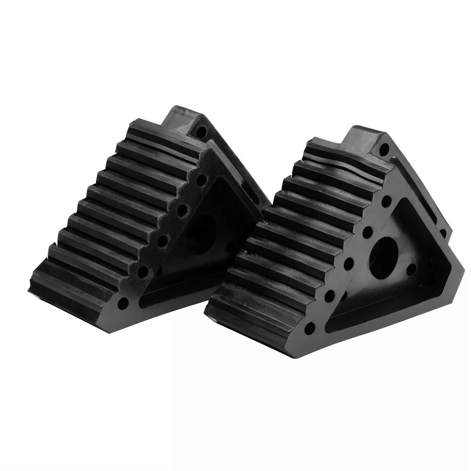 Draper Rubber Wheel Chocks 3 Tonne (Pair) 21131