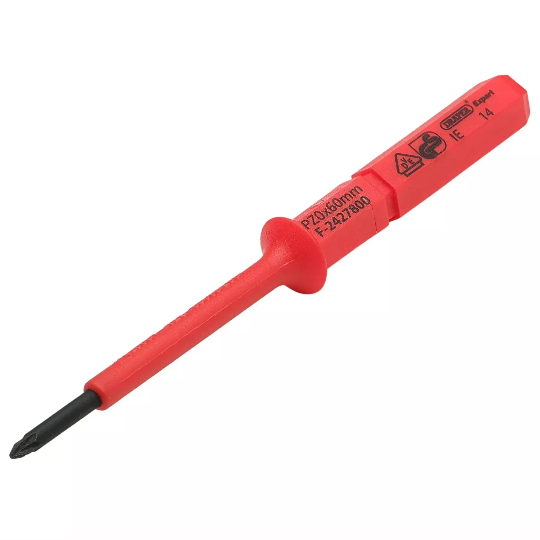 Draper XP1000 VDE PZ Type Interchangeable Screwdriver Blade No.0 x 60mm 24744