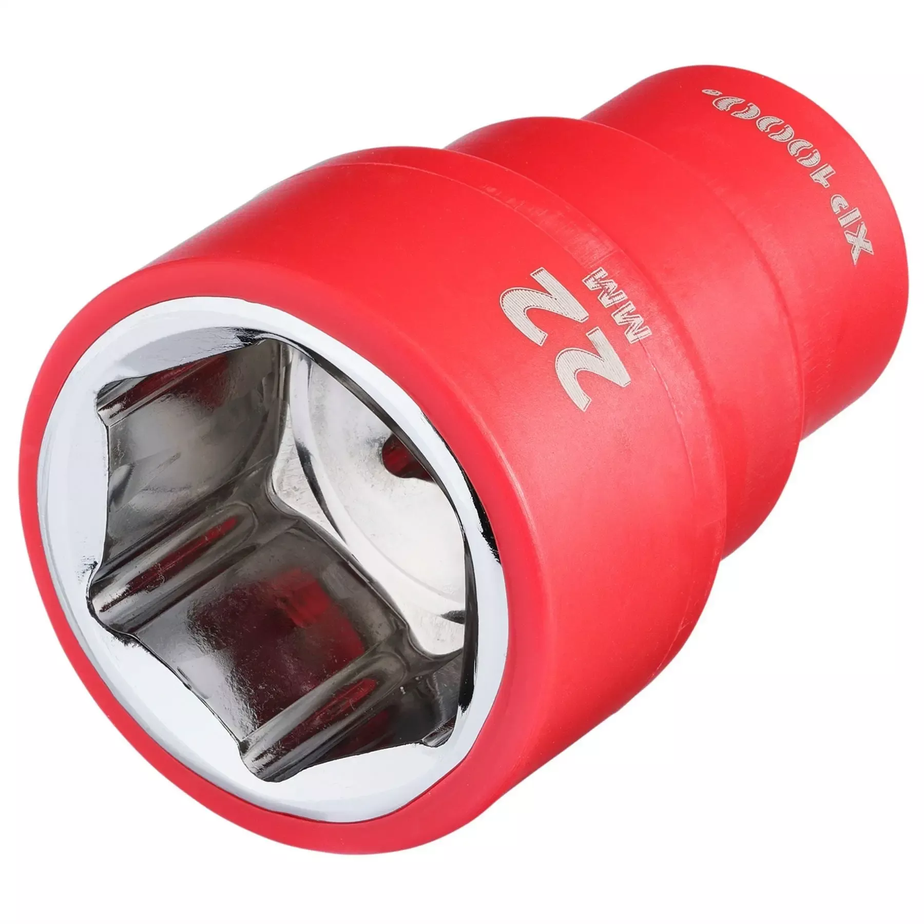 Draper XP1000 VDE Socket 3/8" Sq. Dr. 22mm 17663