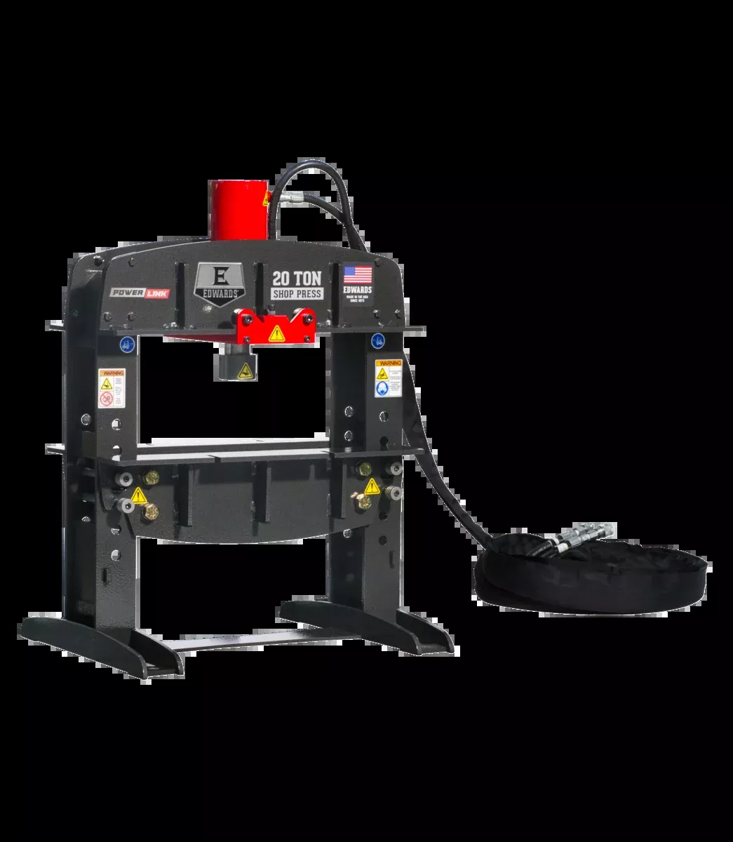 EDWARDS 20 Ton Shop Press & Portable Power Unit