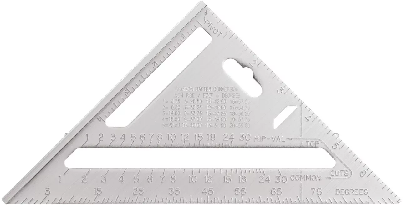Empire 2990 7-in. Magnum Fat Boy Aluminum Rafter Square