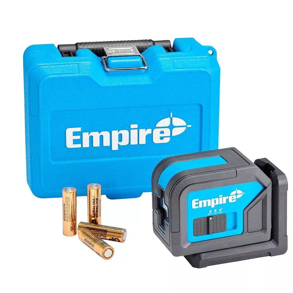 EMPIRE 75’ Green Self–Leveling Cross Line Laser