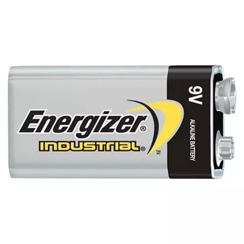 Energizer Industrial Alkaline 9V Batteries (12 Pack) EN22