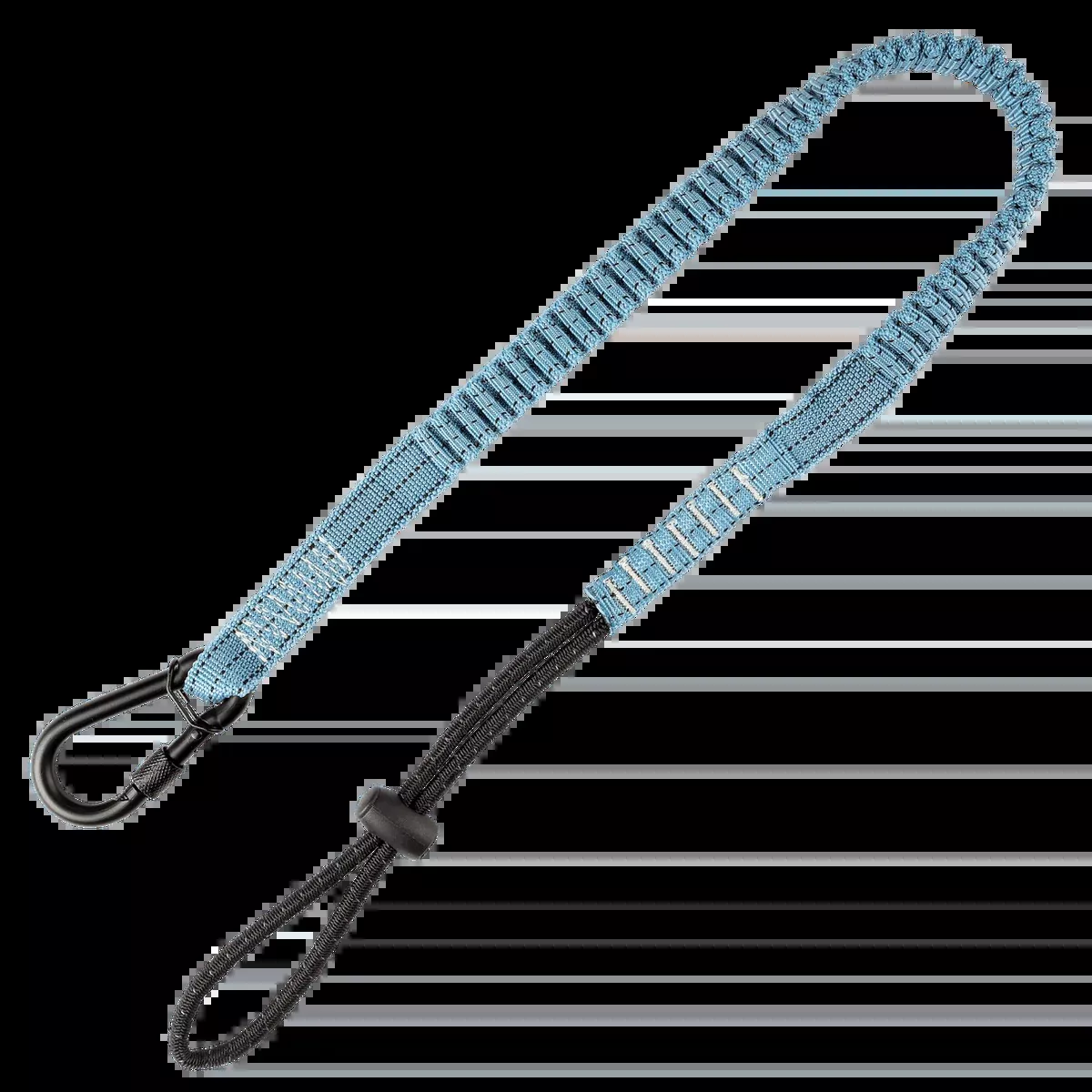 FALLTECH 15 lb Tool Tether w/ Choke-On Cinch-Loop & Steel Screwgate Carabiner, 36"