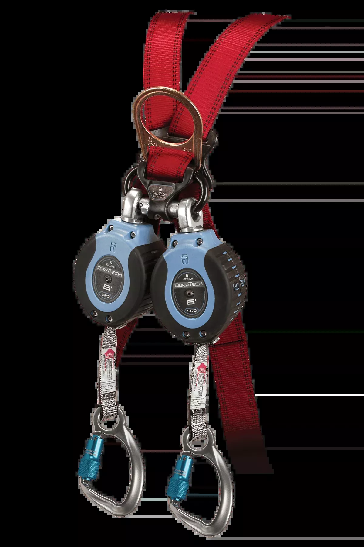 FALLTECH 6' DURATECH Personal SRL w/ Aluminum Carabiners