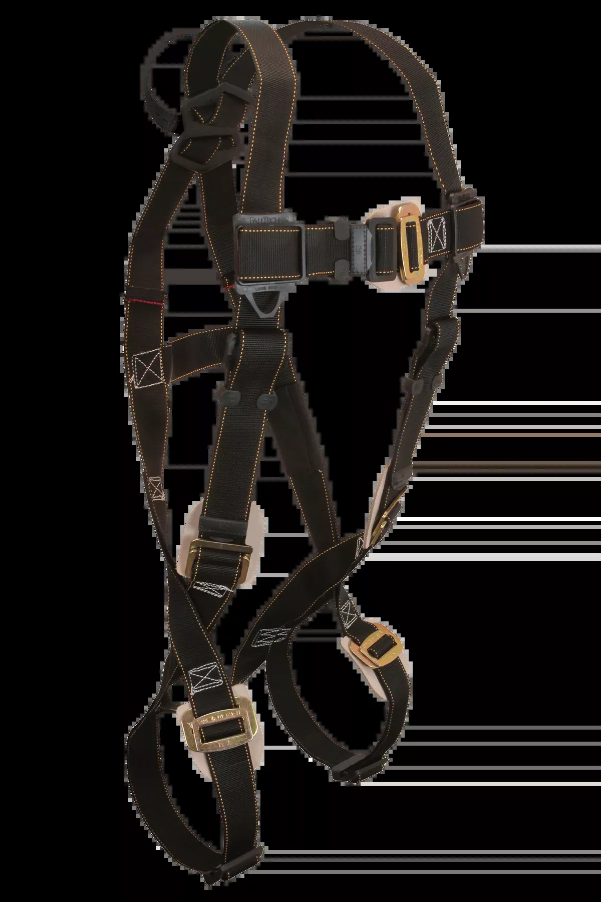 FALLTECH Arc Flash Nylon Standard Non-Belted Looped Full Body Harness