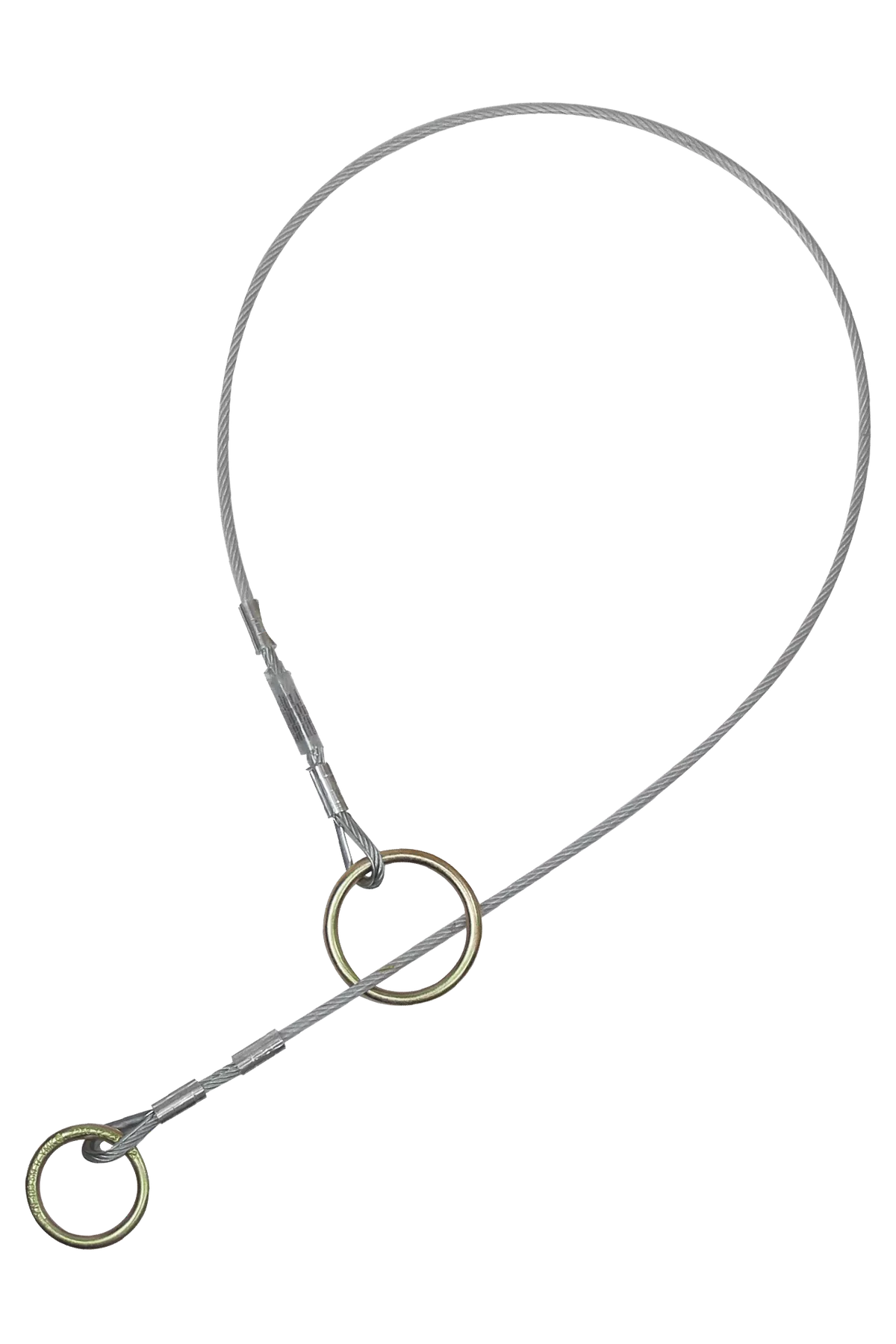 FALLTECH Cable Pass-Through Sling Anchor w/ Vinyl Coated Galvanized Steel Cable