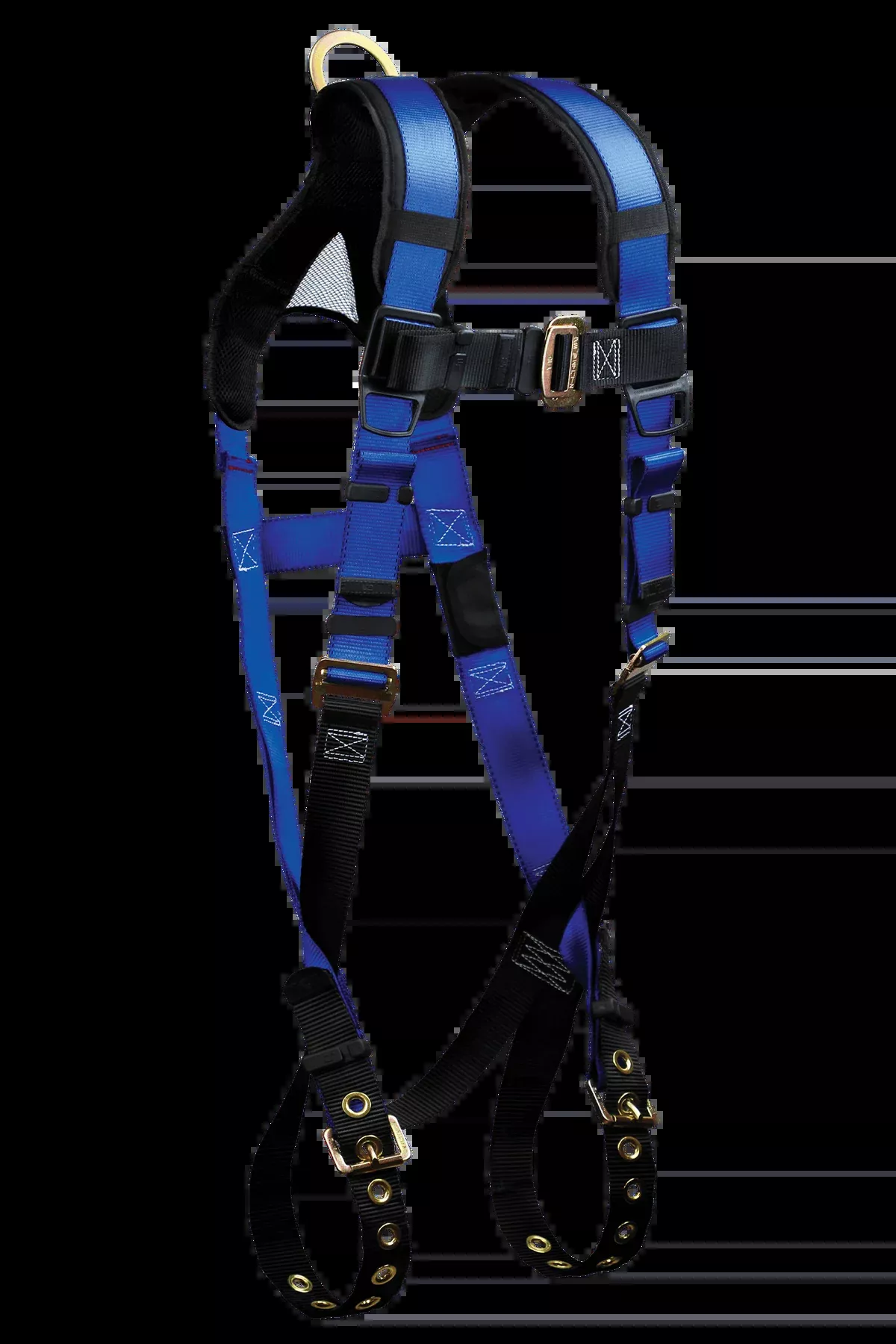FALLTECH Contractor Plus 1D Standard Non-Belted Full Body Harness