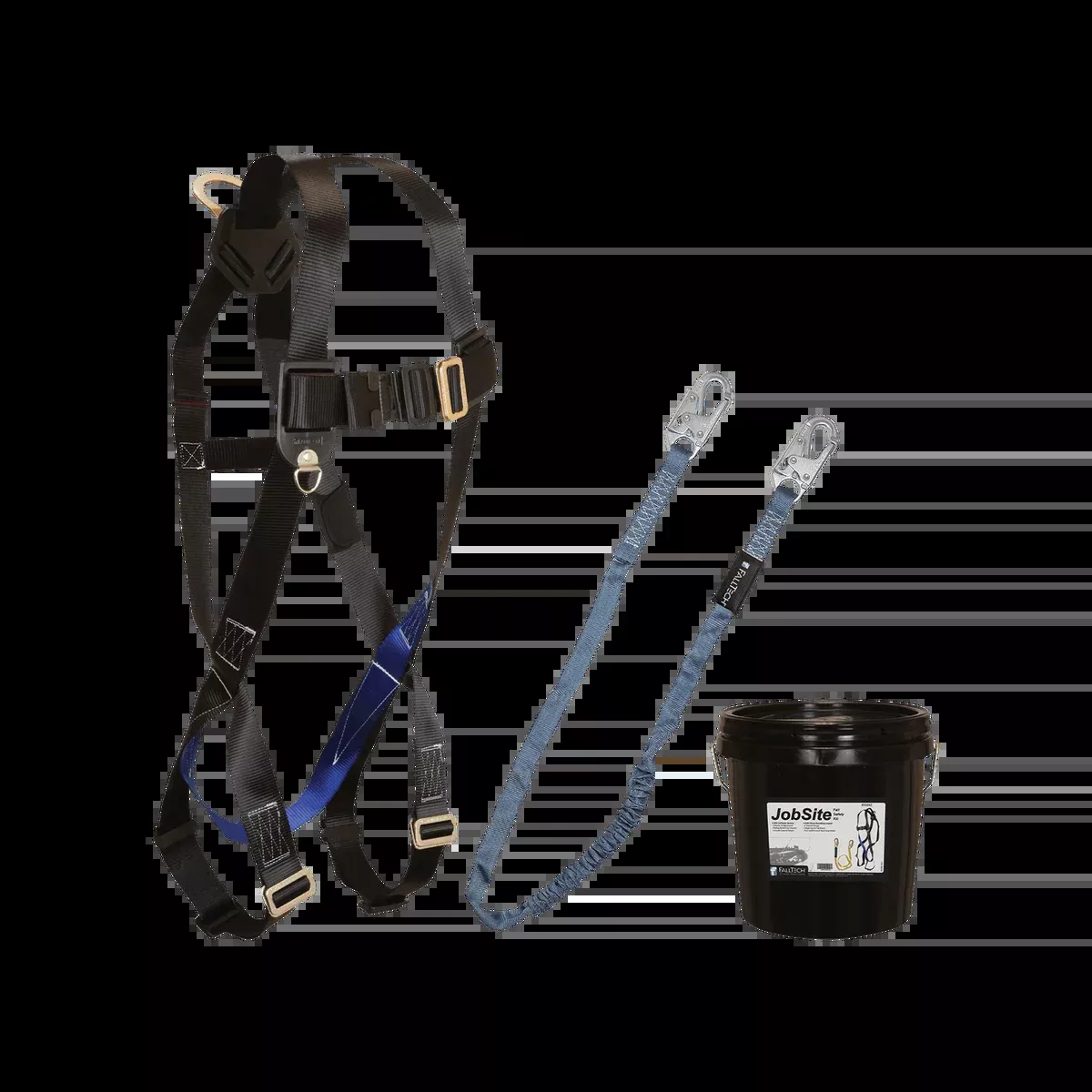 FALLTECH Harness & Lanyard 2 PC. Mini Bucket Kit (7007, 8259, 1 Gallon Bucket)