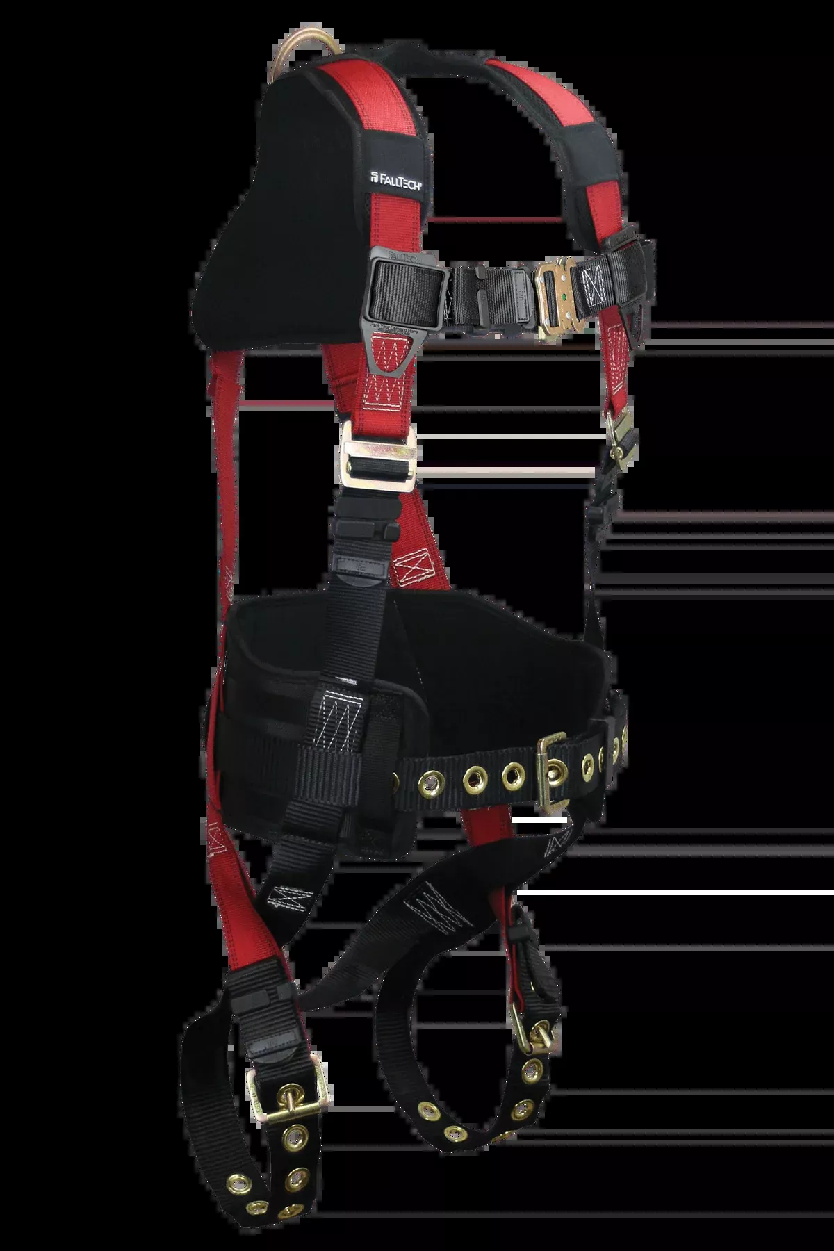 FALLTECH TRADESMAN Plus 1D Construction Belted Full Body Harness