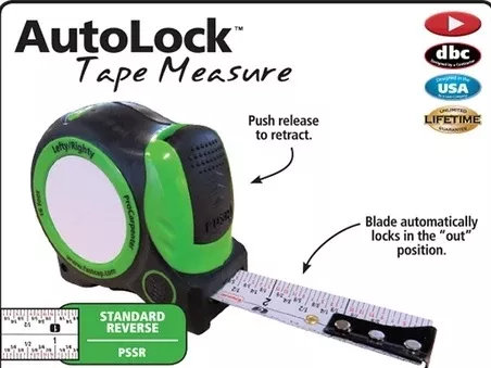 Fastcap PSSR-16 AUTO 16' Reverse Read Tape Measure