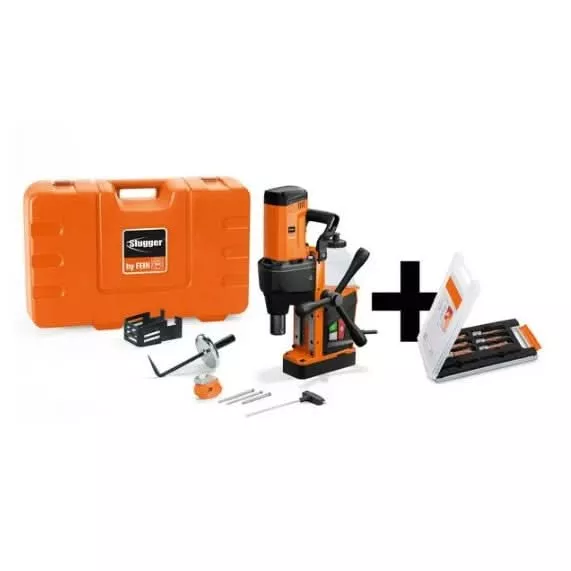Fein 72732462090 Corded JME MAGSPEED 150 FABRICATION SET Endurance Magnetic Base 1-1/2 in. Drill Press Kit
