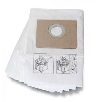 FeinFilter Bags - 5pk for FEIN Turbo II Vacuums