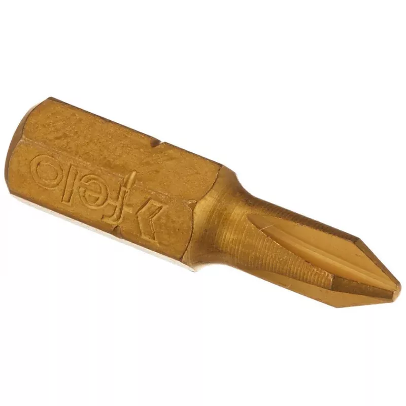 Felo 0715710316 PH1 x 1" Phillips Tin Bit, on 1/4" stock