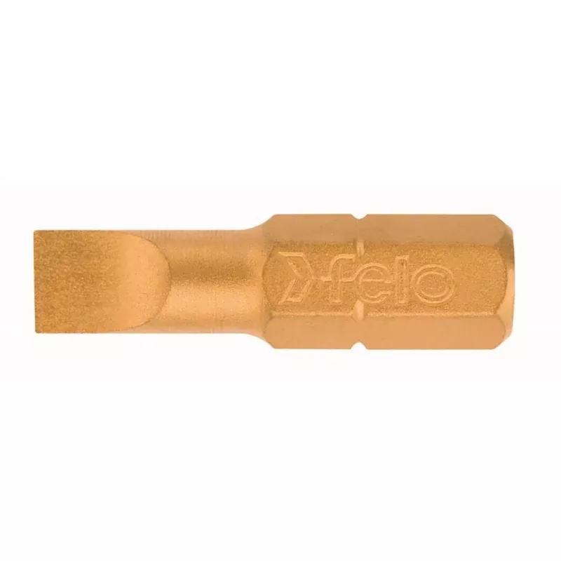 Felo 0715730907 3/16 x 1" Slotted Tin Bit on 1/4" stock