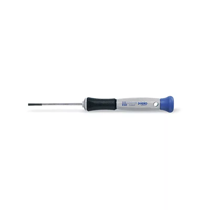 Felo 0715731812 3mm x 2.4" Precision Slotted Screwdriver, 250 Series