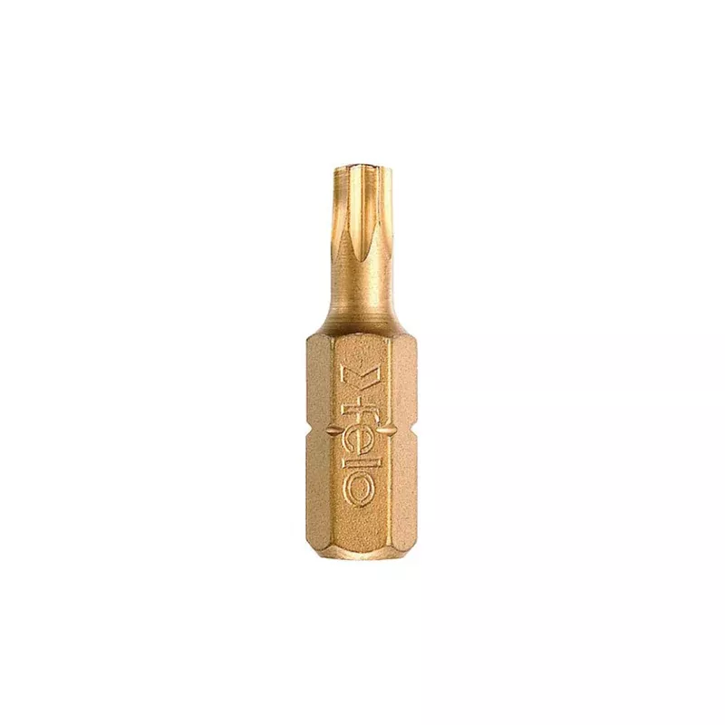Felo 0715750232 T40 x 1" TORX Tin Bit on 1/4" Stock