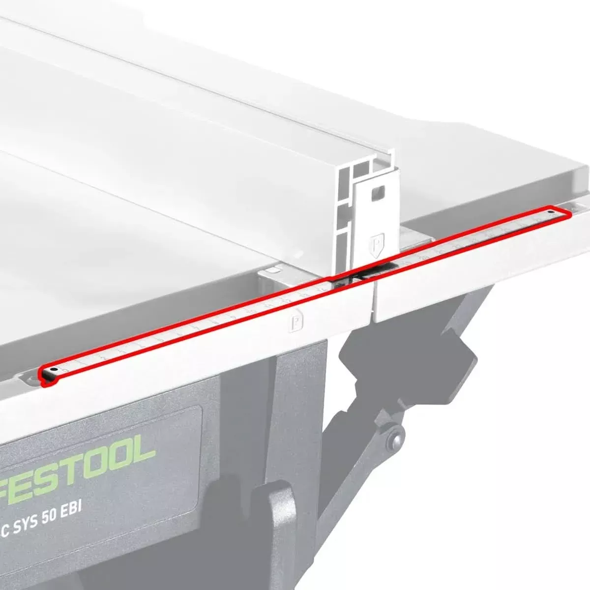 Festool 10319595 Metric Scale Plate, Left Side (0 - 164mm) for CSC 50 Table Saw