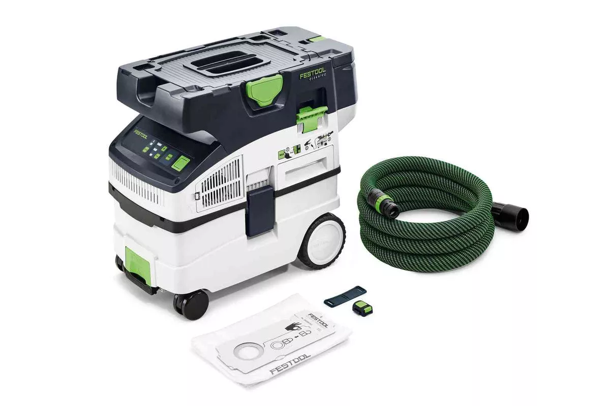 FESTOOL Cordless Mobile Dust Extractor CLEANTEC CTC MIDI I HEPA-BASIC