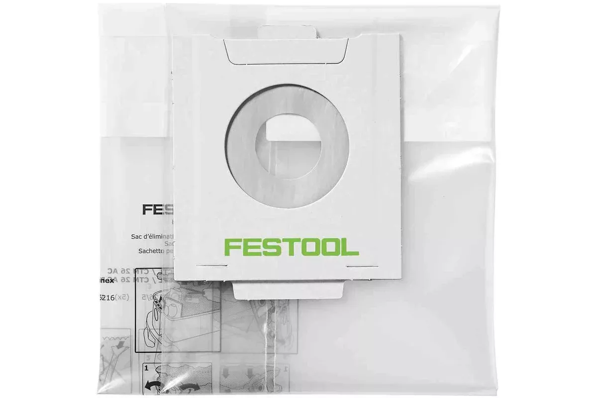 FESTOOL Disposable Dust Liners ENS-CT 48 AC/5 (5 PACK)