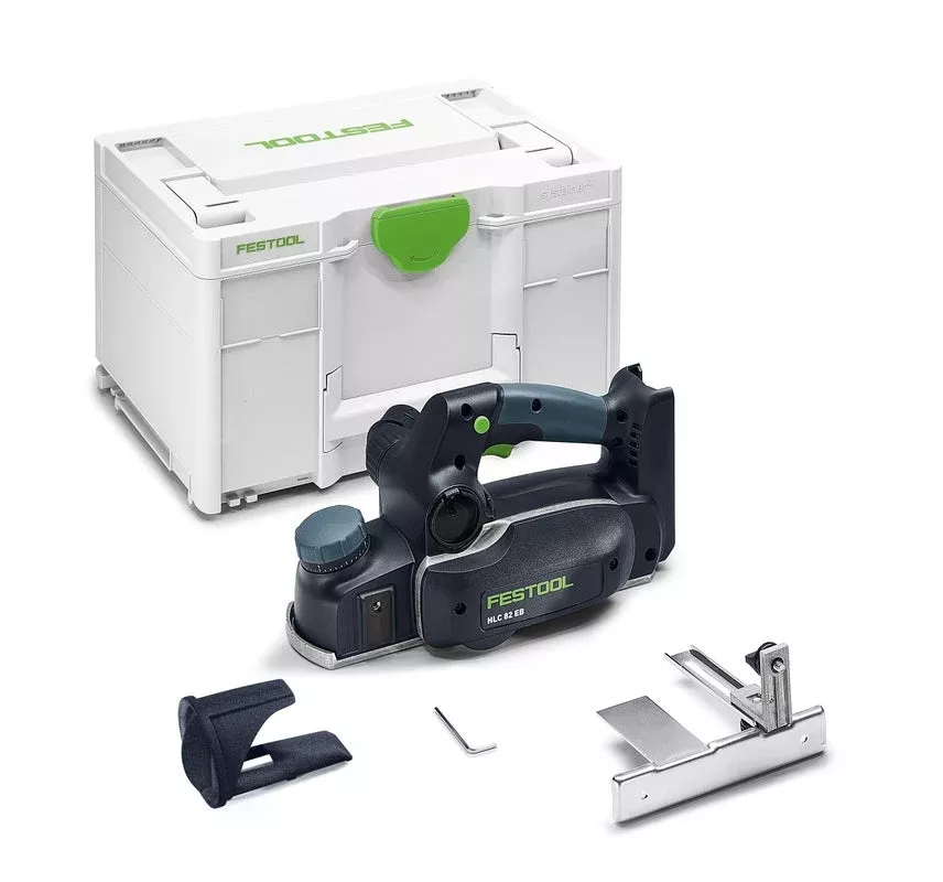 Festool HLC 82 18V Cordless Planer with Spiral Cutterhead EB-F-Basic 578001