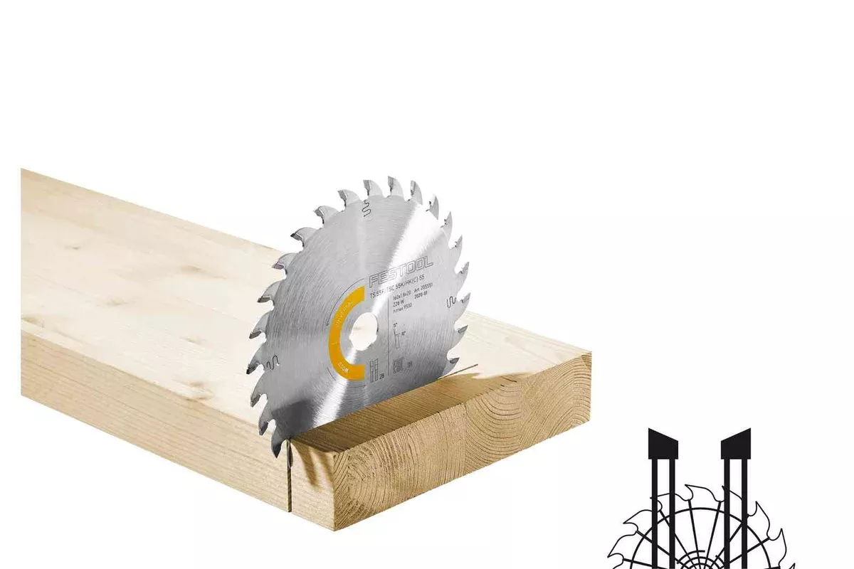 FESTOOL Saw Blade WOOD UNIVERSAL HW 160X2,2X20 W28