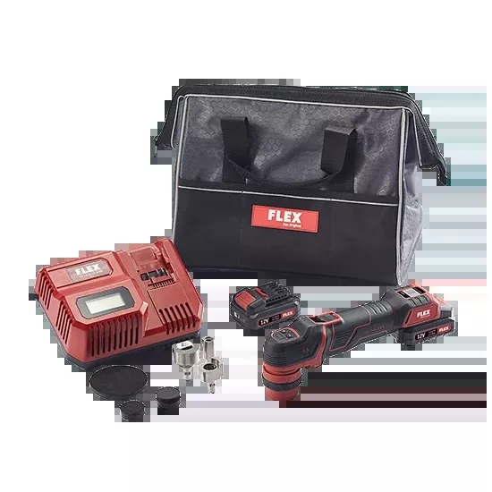 Flex Tools PXE 80 12-EC Cordless Nano Polisher Set 493503