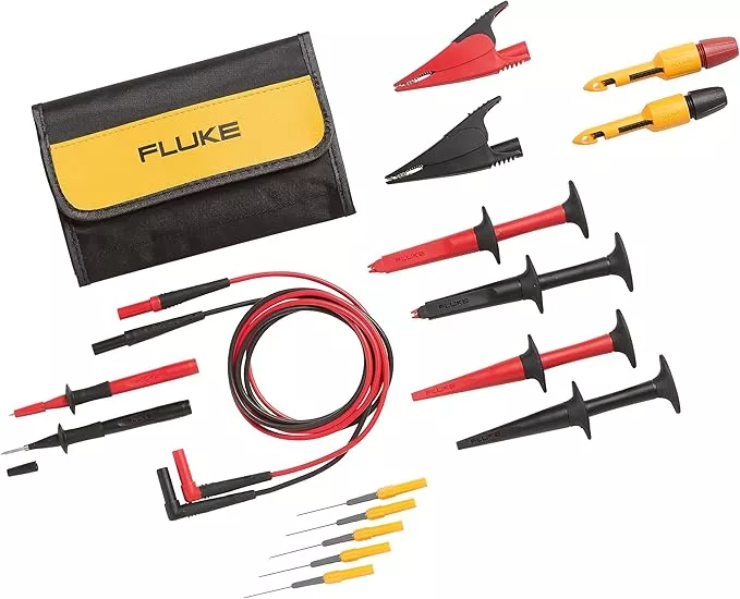 Fluke TLK282 SureGrip Deluxe Automotive Test Lead Kit