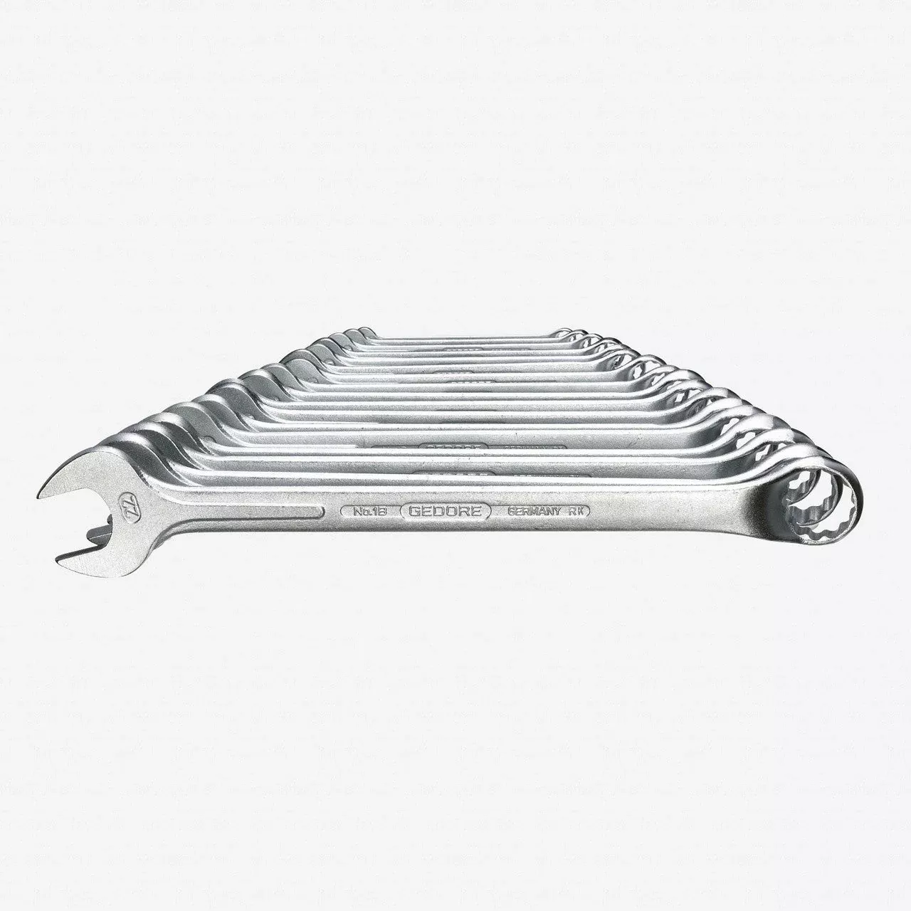 Gedore 1 B-017 Combination spanner set 17 pcs 6-22 mm