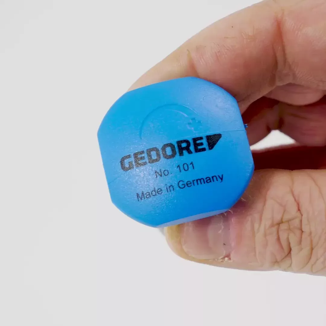 Gedore 101 Automatic Center Punch with Tip and Protective Hand Guard