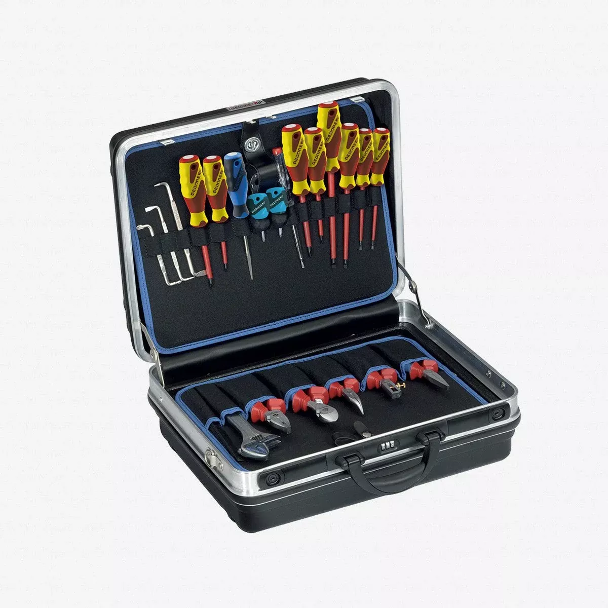 Gedore 1090 Tool case electrician 90 pcs