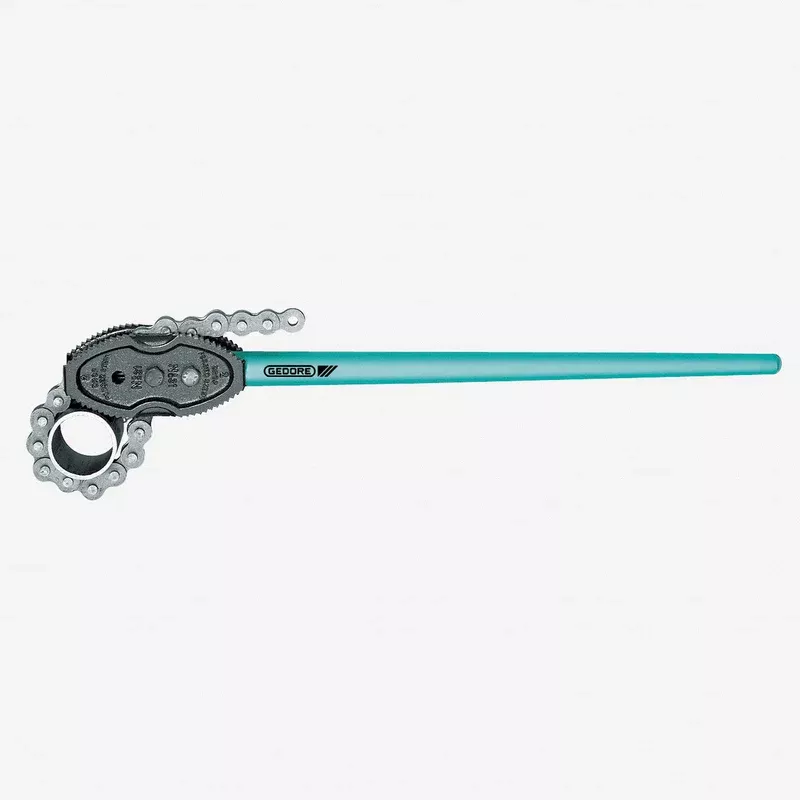 Gedore 122012 Chain pipe wrench, American pattern 2-12"