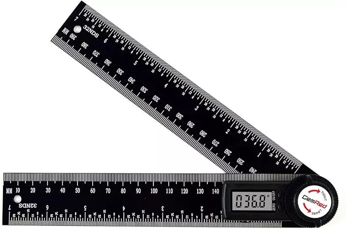 GemRed 82305 Aluminum Digital Angle Finder Protractor