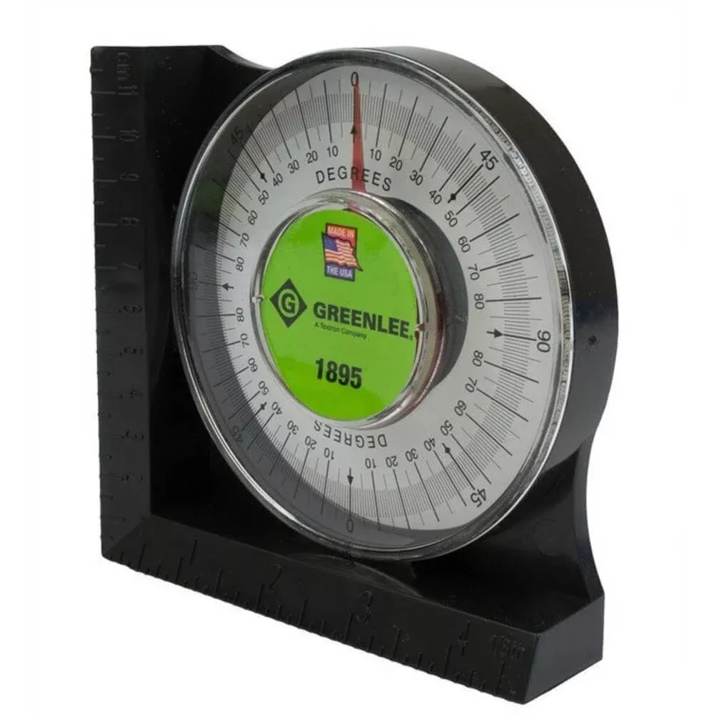 Greenlee 1895 Angle Protractor with Magnetic Base