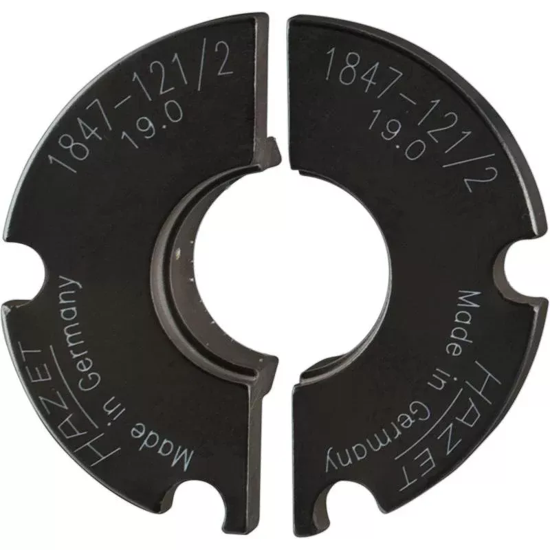 Hazet 1847-121/2 Half Shell Pair, ⌀ 19 mm