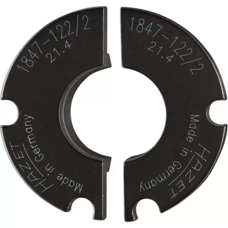Hazet 1847-122/2 Half Shell Pair, ⌀ 21.4 mm