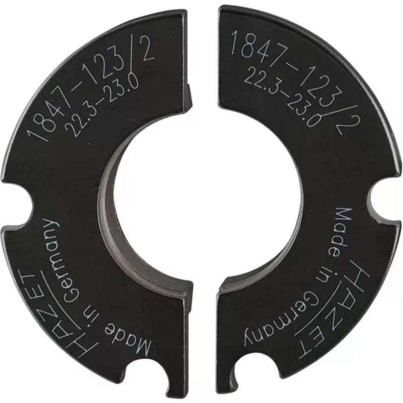Hazet 1847-123/2 Half Shell Pair, ⌀ 22.3 – 23 mm