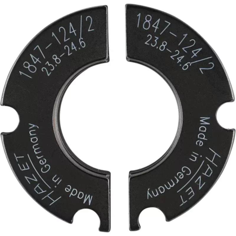 Hazet 1847-124/2 Half Shell Pair, ⌀ 23.8 – 24.6 mm